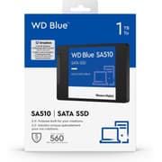 Western Digital 1TB WD Blue SA510 SATA Internal Solid State Drive SSD - SATA III 6 Gb/s, 2.5"/7mm, Up to 560 MB/s product image
