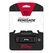 Kingston FURY Renegade 500GB PCIe 4.0 NVMe M.2 SSD up to 7,300MB/s product image