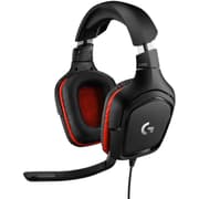 Logitech G332 Rotating Leatherette Ear Cups 3.5 mm Audio Jack Flip-to-Mute Mic PC,Xbox & PS , Black product image