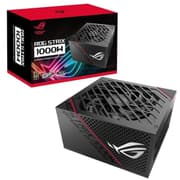 ASUS ROG STRIX 1000W Gold ROG Heatsinks Axial-Tech Fan Dual Ball Fan Bearings 0dB technology 80 PLUS Gold Certification Fully Modular product image