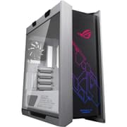 Asus ROG Strix Helios GX601 RGB Mid-Tower Case for up to EATX Motherboards Smoked Tempered Glass Brushed Aluminum & Steel Construction -White product image