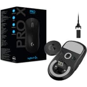 Logitech G PRO X SUPERLIGHT Wireless Ultra-Lightweight 63 grams HERO 25K Sensor 25,600 DPI 5 Buttons - Black product image