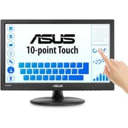 ASUS VT168HR Touch Monitor - 16 inch (15.6 inch viewable) 10-point Touch, HDMI, Flicker free, Low Blue Light, Wall-mountable, Eye care product image