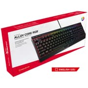 HyperX Alloy HX-KB5ME2-US Core RGB Membrane Gaming Keyboard product image