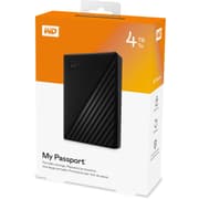 WD 4TB My Passport Portable External Hard Drivew/ backup software & Password Protection product image