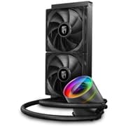 DEEPCOOL Castle 240EX Addressable RGB AIO Liquid CPU Cooler product image