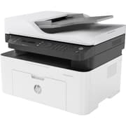 HP LaserJet MFP M137FNW Mono Black and White Laser Multifunction 4-In-One Printer With Auto Feeder - White product image