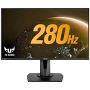 ASUS TUF VG259QM 24.5” Fast IPS 1ms Full HD 280Hz isplayHDR 400 G-SYNC Compatible Extreme Low Motion Blur Sync, & Eye Care product image