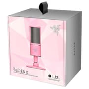 Razer Seiren X USB Streaming Microphone Quartz Pink product image