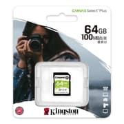 Kingston SDS2/64GB Canvas Select Plus SD Card Class 10 UHS-I product image