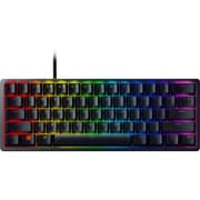 Razer Huntsman Mini 60% Clicky Optical-Mechanical Switches Doubleshot PBT Keycaps Detachable USB-C Cable (Red Switch) - Black product image