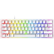 Razer Huntsman Mini 60% Clicky Optical-Mechanical Switches Doubleshot PBT Keycaps Detachable USB-C Cable (Purple Switch) -- Mercury product image