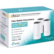 TP-Link Deco P9 Whole Home Powerline Mesh Wi-Fi System Up to 6000 Sq ft Coverage Dual-Band AC1200+HomePlug AV1000 Gigabit Ports (3 Pack) product image