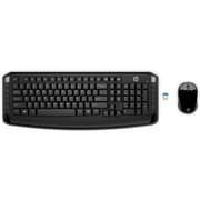 HP 300 Wireless Keyboard and Mouse Combo Arabic / English Layout - Black product image