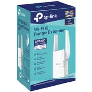 TP-Link RE605X AX1800 WiFi 6 Extender Internet Booster Covers up to 1500 sq.ft & 30 Devices Dual Band Repeater up to 1.8Gbps Speed AP Mode Gigabit Port product image
