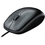 Logitech M100 Wired USB Optical Mouse Right & Left Hand Use product image