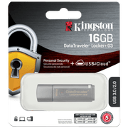 Kingston 16GB Data Traveler Locker + G3 Personal Security product image