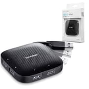 TP-Link UH400 4-Port USB 3.0 Hub, Slim and Compact USB Splitter with Foldable Cord Design, USB hub for laptop, PC, Macbook, Mac Mini, XPS, Surface Pro, Chromebook, Flash Drive, Mobile HDD and More product image