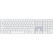 Apple Magic Keyboard with Numeric Keypad Wireless, Bluetooth, Rechargeable. For Mac, iPad, or iPhone; US English Layout - White product image