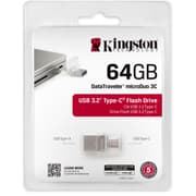 Kingston Digital 64GB Data Traveler Micro Duo USB 3C Flash Drive product image