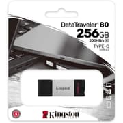 Kingston DataTraveler 80 256GB USB Type-C Flash Drive - Metal product image