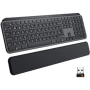 Logitech MX Keys Plus Illuminated Wireless & Bluetooth Tactile Backlit USB C, PC & Mac , English Layout product image