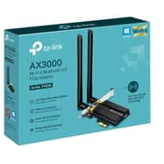 TP-Link Archer TX50E AX3000 Wi-Fi 6 Bluetooth 5.2 PCIe Adapter for PC with Heat Sink, MU-MIMO, Ultra-Low Latency product image
