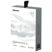 Razer Hammerhead True Wireless Bluetooth Earbuds Mercury White product image