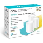 TP-Link Deco X20 AX1800 WiFi 6 Mesh System Covers up to 5800 Sq.Ft Connect up to 150 Devices (3-Pack) product image