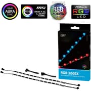 Deepcool RGB 200 EX Colour LED Strip Magnetic Lighting Kit product image