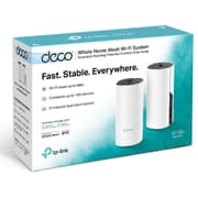 TP-Link Deco P9 AC1200+AV1000 Whole Home Hybrid Mesh Wi-Fi System Up To 4000 Sq ft Thick Wall Wi-Fi Booster Parental Controls (2- Pack) product image