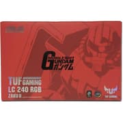 ASUS TUF Gaming LC 240 ZAKU II EDITION Aura Sync AIO Liquid Cooler product image