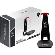 MSI IMMERSE HS01 COMBO Gaming Headset Stand with Wireless Charger product image