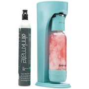 DrinkMate Water & Soda Machine, Carbonates Any Drink , Cylinder Included - Blue product image
