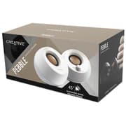 Creative Pebble 2.0 USB Powered Desktop Speakers - White product image
