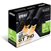 MSI Nvidia GeForce GT 710 2GB DDR3 PCI Express 2.0 x16 Low Profile Video Card product image