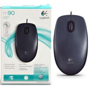 Logitech Wired Optical Mouse M90 USB 2.0 - Black product image