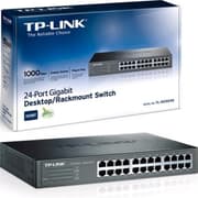 TP-Link TL-SG1024D 24-Port Gigabit Ethernet Unmanaged Switch Plug and Play Fanless Desktop/Rackmount product image