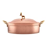 كاراجا كسرولة نحاسية عميقة مع غطاء، 18 سم product image