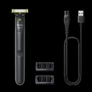 فيليبس ماكينة حلاقة OneBlade تشذيب وحلاقة استخدام جاف ورطب موديل QP1424/10 product image