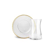 كاراجا طقم شاي شفاف نيلوفر 12 قطعة product image