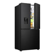 هايسنس ثلاجة 4 أبواب 456 لتر زجاج أسود product image