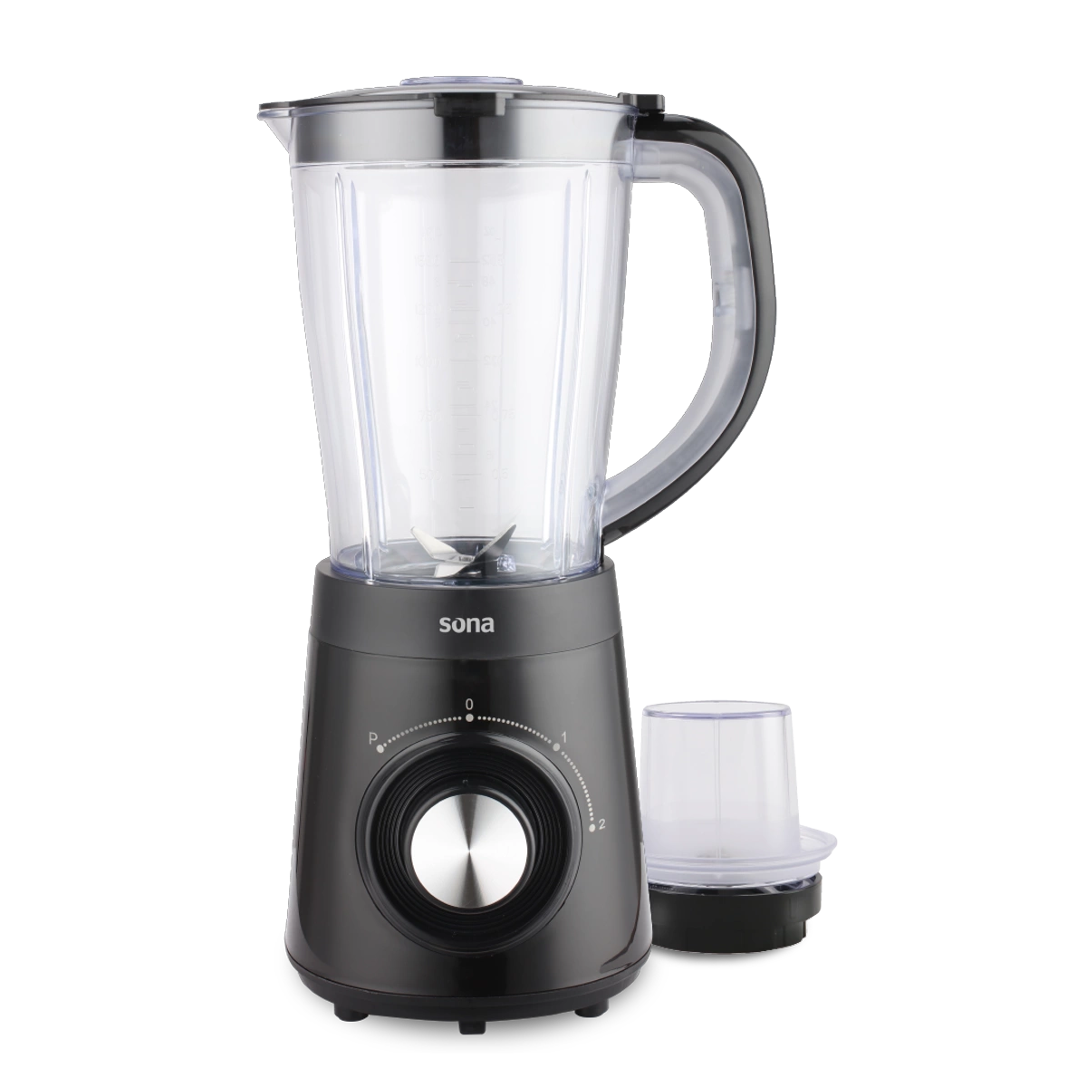 سونا خلاط كهربائي مع مطحنة 500 واط باللون الأبيض product image