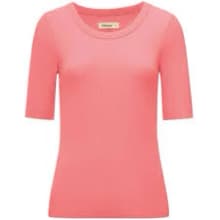 Women's Ribbed Knit T-Shirt product thumbnail 2