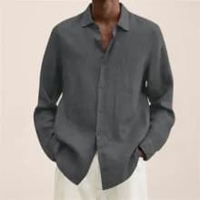 Men's Linen Shirt product thumbnail 3