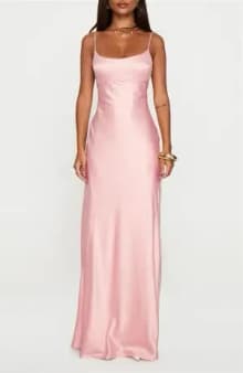 Women's Satin Maxi Dress product thumbnail 2
