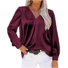 Women's Satin Top product thumbnail 2