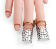 Reusable Dual Silver & Gold Nail Form For Nail Art Making product thumbnail 13