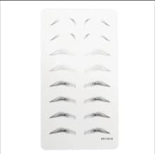 Microblading Practice Skin Inkless Wide Eyebrows Microblading Training Sheet product thumbnail 15