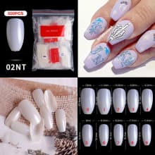 nail art French pointed nail ballet nail transparent nail toe nail toe nail toe nail nail sheet product thumbnail 16